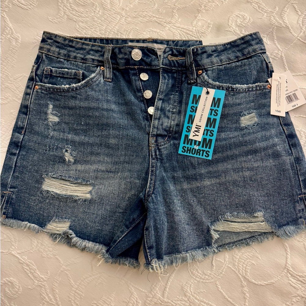 YMI MOM Fit Shorts